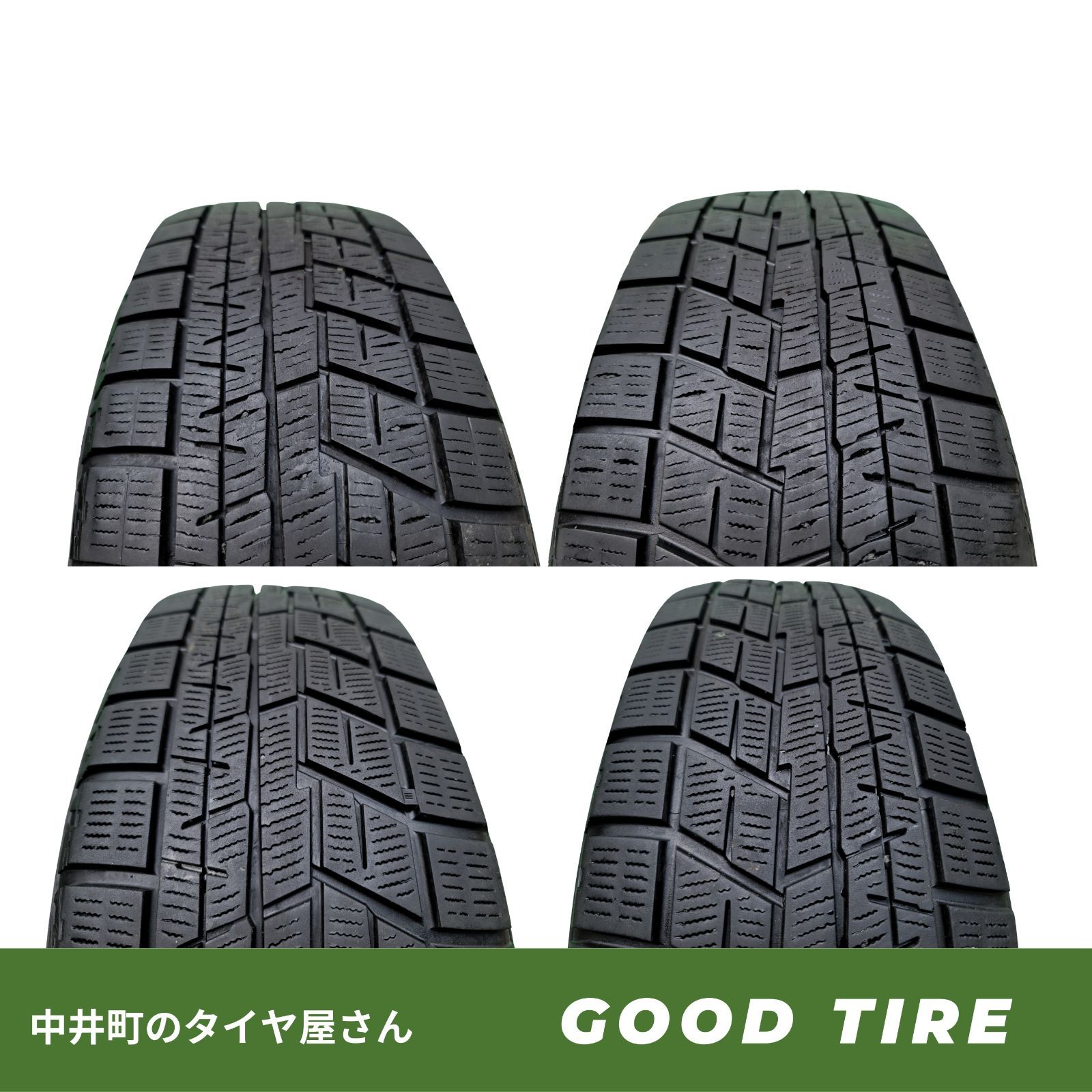 195 65 R 15 ヨコハマ ICEGUAR IG 60 製 4本 冬用 7 5分山 タイヤ プリウス ノア ヴォクシー セレナ ステップワゴン 7183