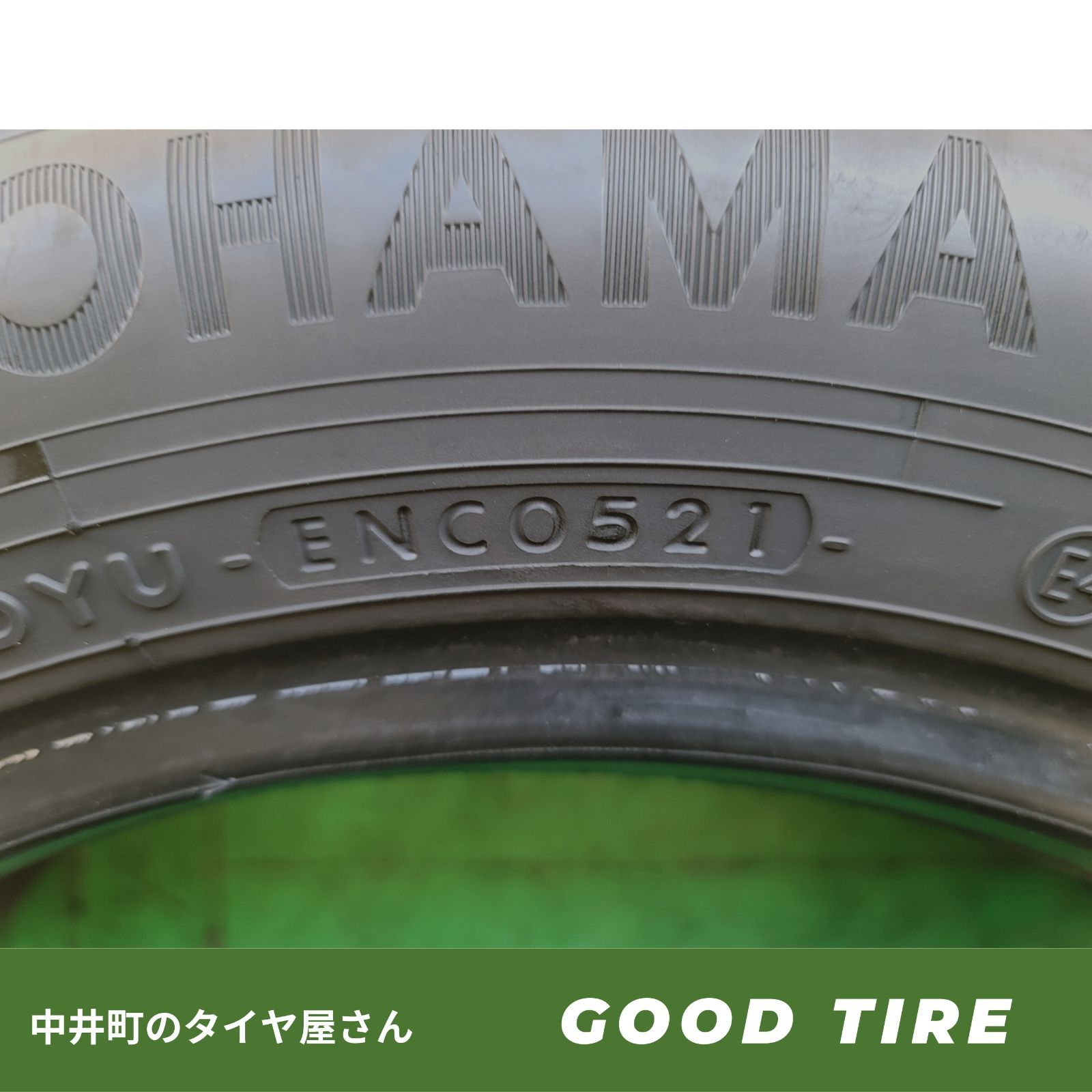  175 65 R 15 ヨコハマ IG 60 4本 冬用 7 5分山 タイヤ アクア フィット ノート 7184 15インチ スタッドレス