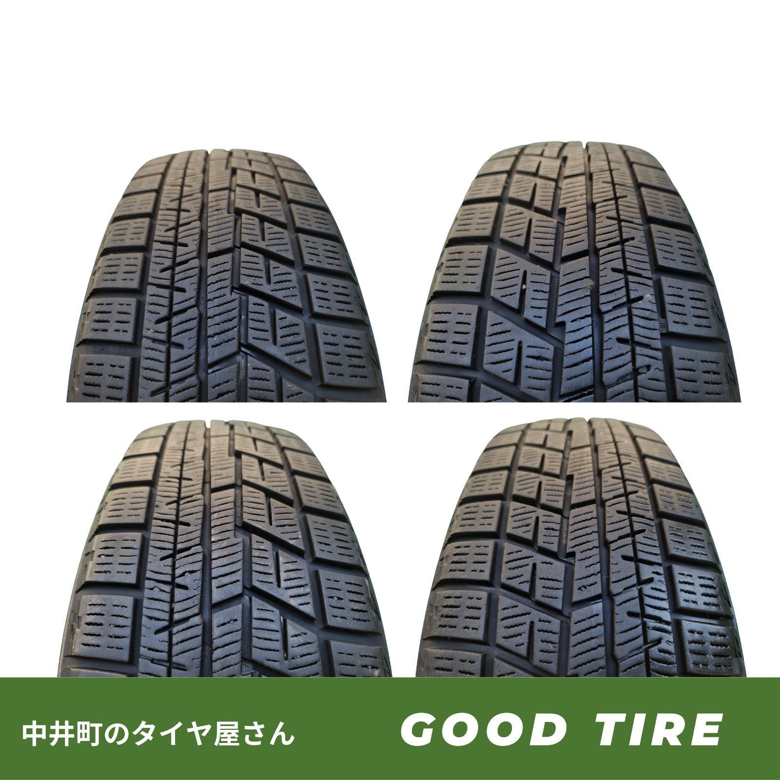 175 65 R 15 ヨコハマ IG 60 4本 冬用 7 5分山 タイヤ アクア フィット ノート 7184