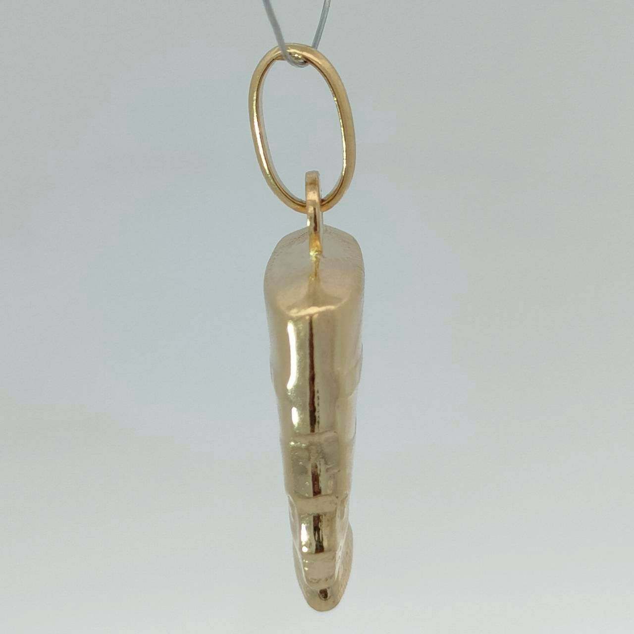 18金 K18 ウノアエレ ネフェルティティ デザインネックレストップ 男女