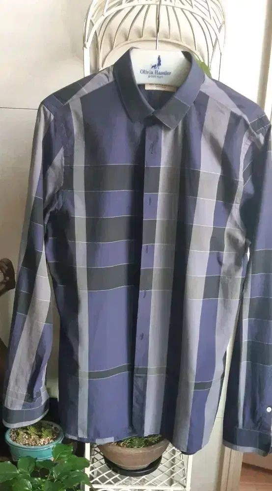 バーバリー ロンドン チェック 長袖 シャツ