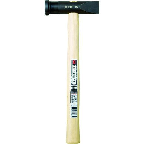 ＯＨ フラット板金ハンマー小口径 縦ナラシ ＃３ ４