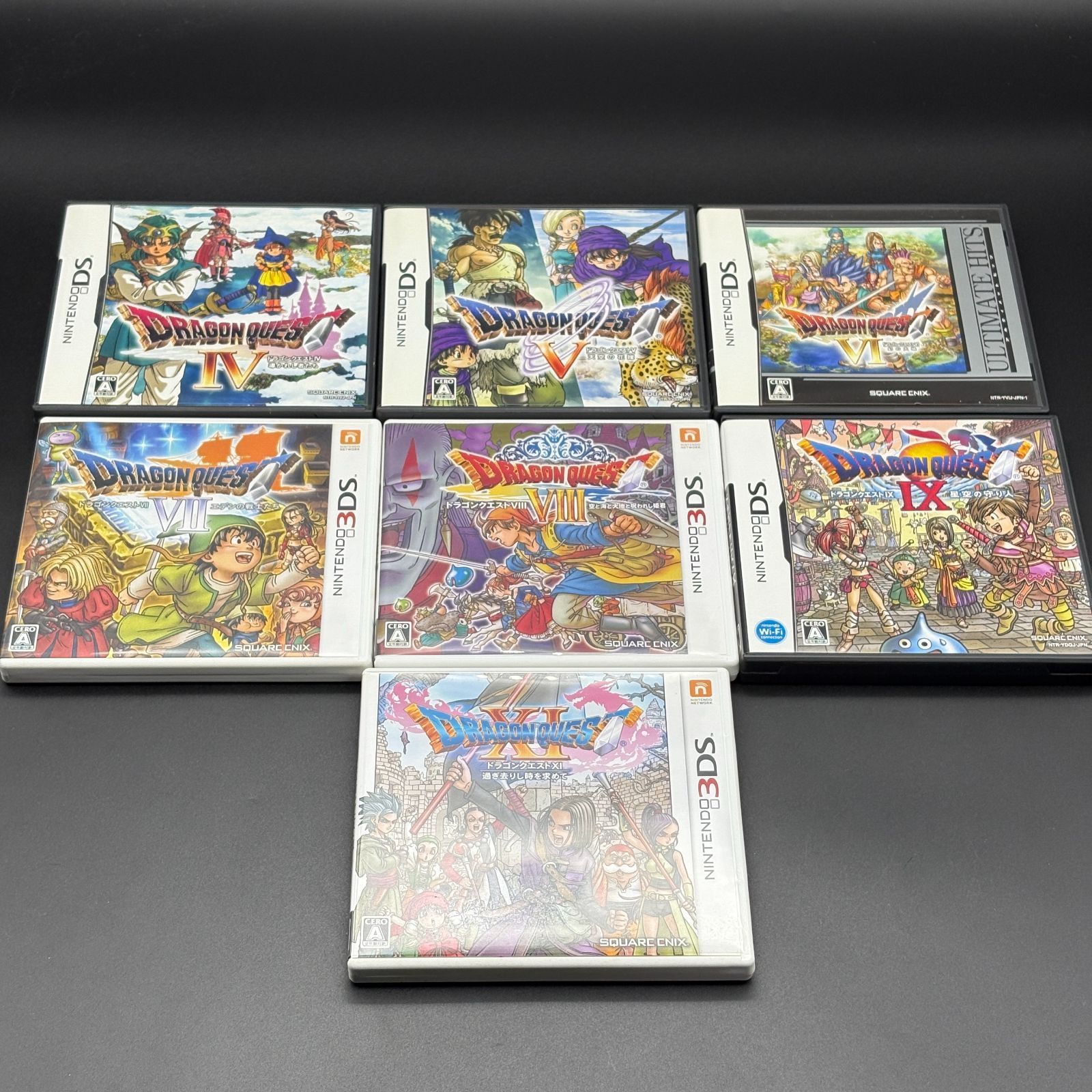 DRAGON QUESTⅣ Ⅴ Ⅵ Ⅶ Ⅷ Ⅸ Ⅺ ドラゴンクエスト4 5 6 7 8 9 11