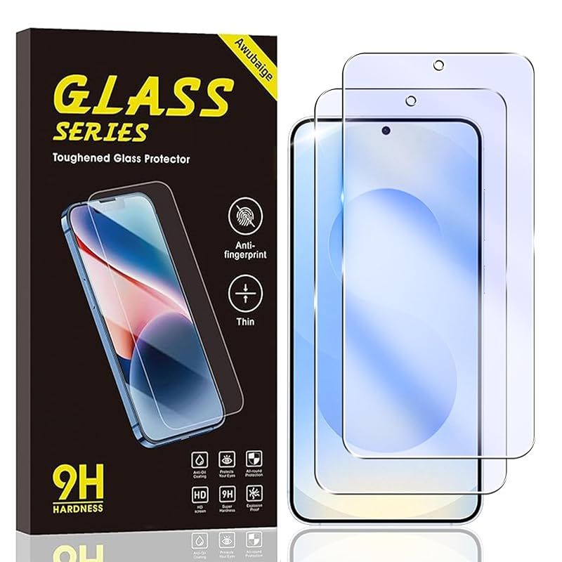 Galaxy S25 ブルー (未使用フィルム付) Galaxy S25 Ultra SC-52F SCG32 フィルム 全面保護 衝撃吸収 ブルー