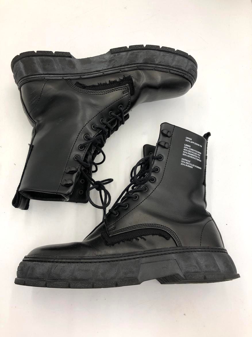 VIRON ヴィロン 1992 BLACK APPLE レースアップ ブーツ size 41|黒 ◎メンズ