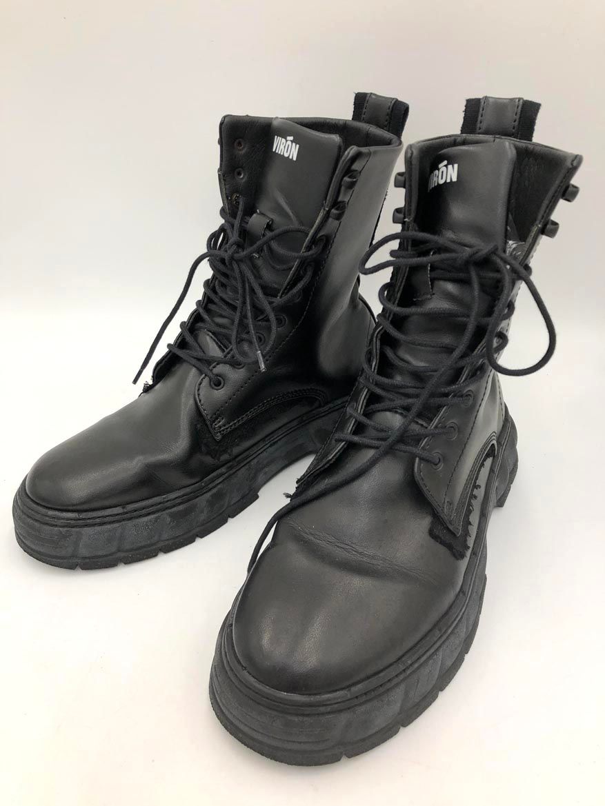 VIRON ヴィロン 1992 BLACK APPLE レースアップ ブーツ size 41|黒 ◎メンズ