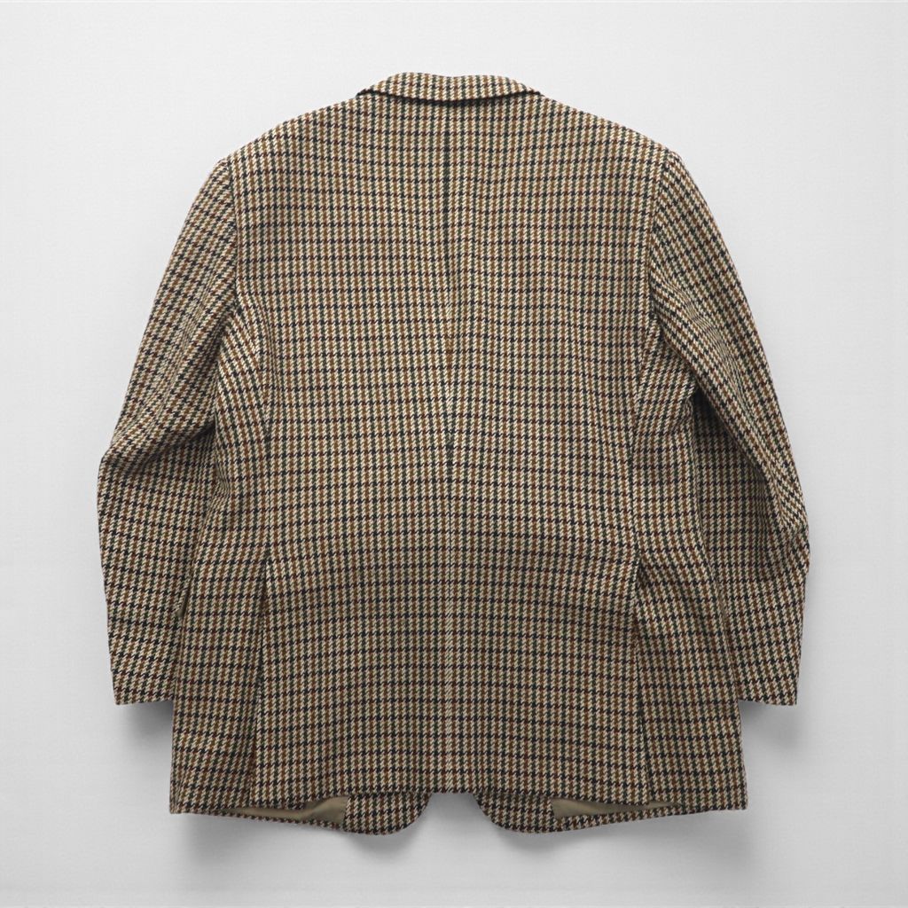 BURBERRY ガンクラブチェック ツイードジャケット 2B テーラード