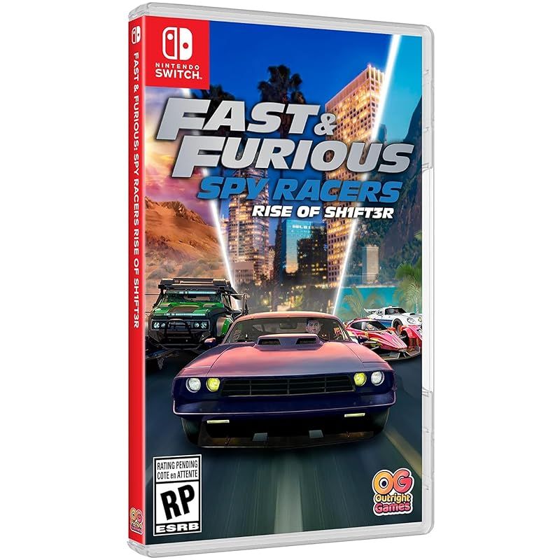 Fast - Furious Spy Racers Rise of SH 1 FT 3 R 輸入版 北米 Sｗｉｔｃｈ