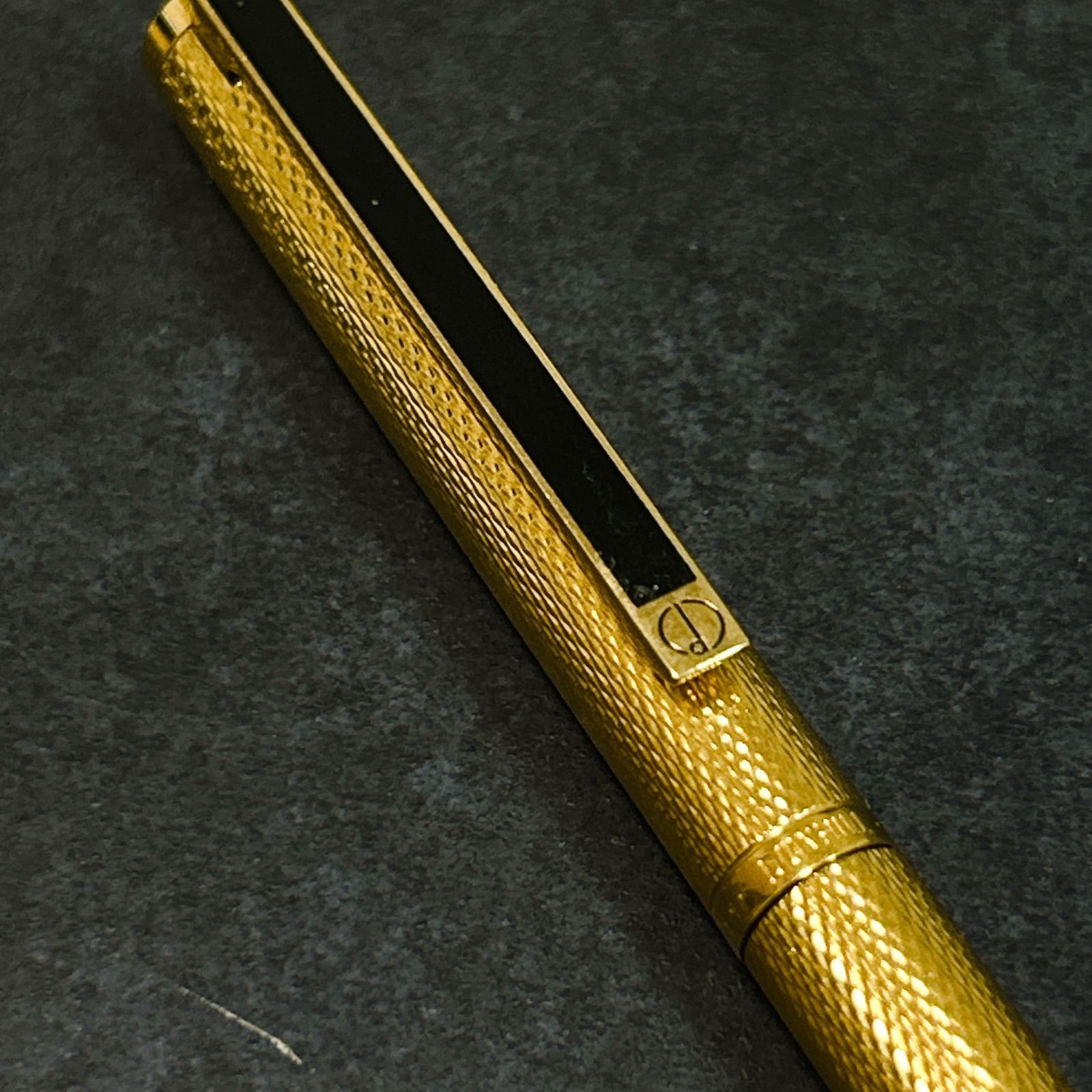 ヴィンテージ dunhill ダンヒル ボールペン ジェムライン バーレイ