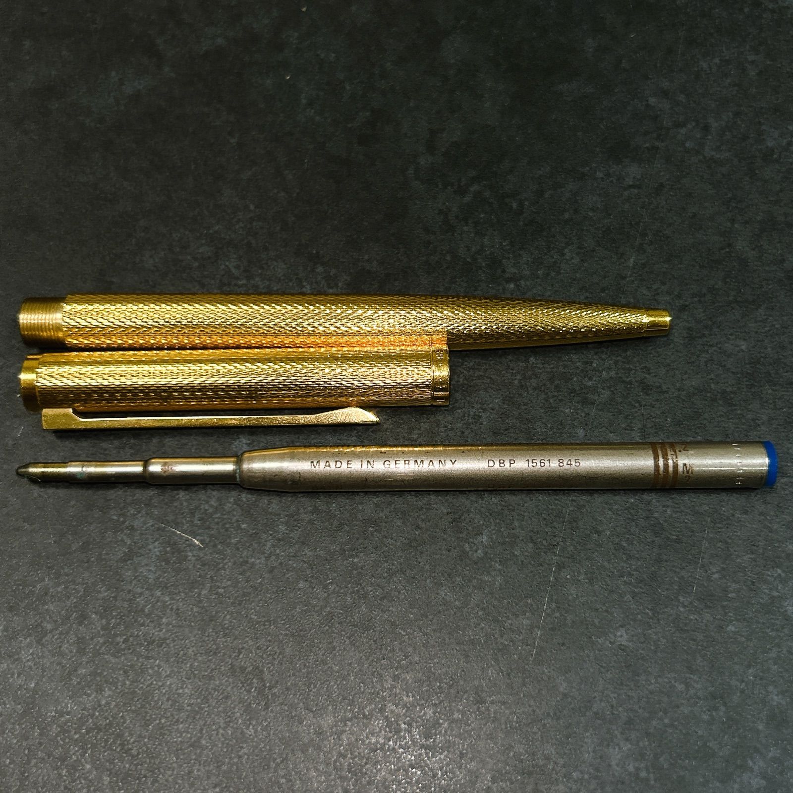 ヴィンテージ dunhill ダンヒル ボールペン ジェムライン バーレイ