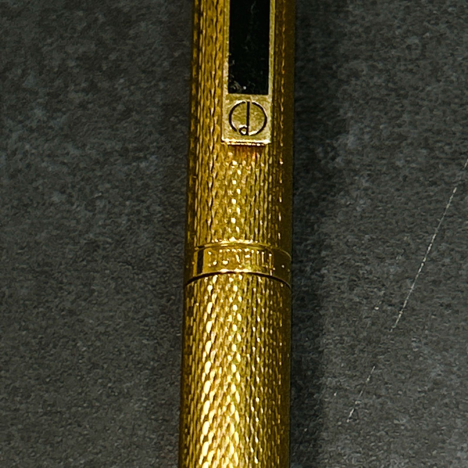 ヴィンテージ dunhill ダンヒル ボールペン ジェムライン バーレイ