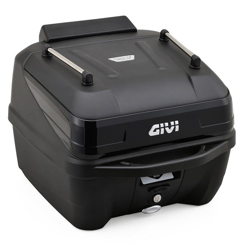 GIVI ジビ バイク リアボックス モノロック 32 L 付き インナーボトムマット バックレスト ネット レール B NB ADV ブラックパネル