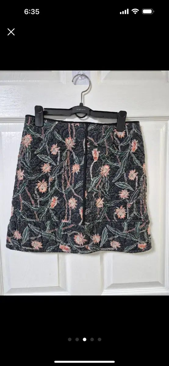 Isabel Marant イサベル マラン フラワー キルティング ミニスカート_36