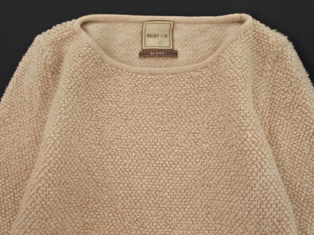 DAISY LIN デイジーリン foxey フォクシー カシミヤ スヌード 付き ニット カットソー ベージュ ◎レディース