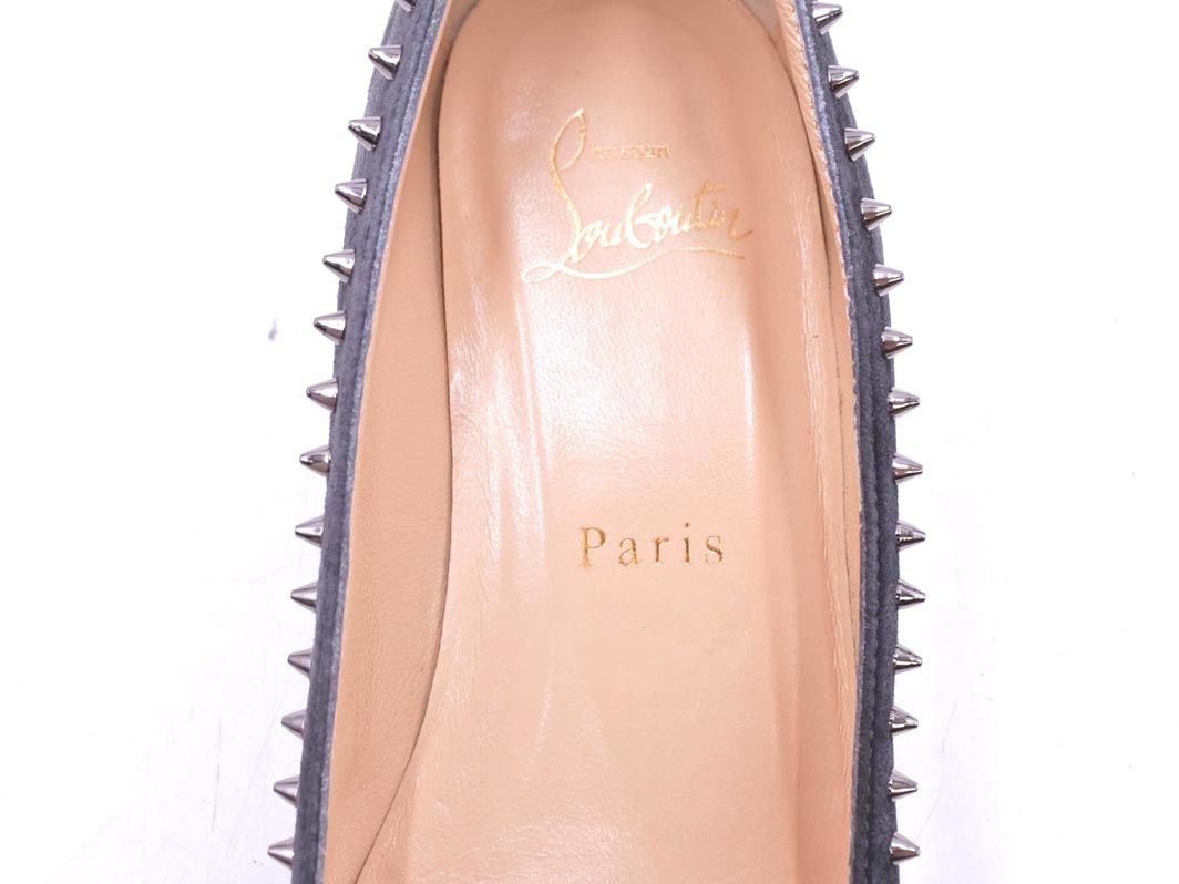 Christian Louboutin クリスチャンルブタン スウェード スタッズ