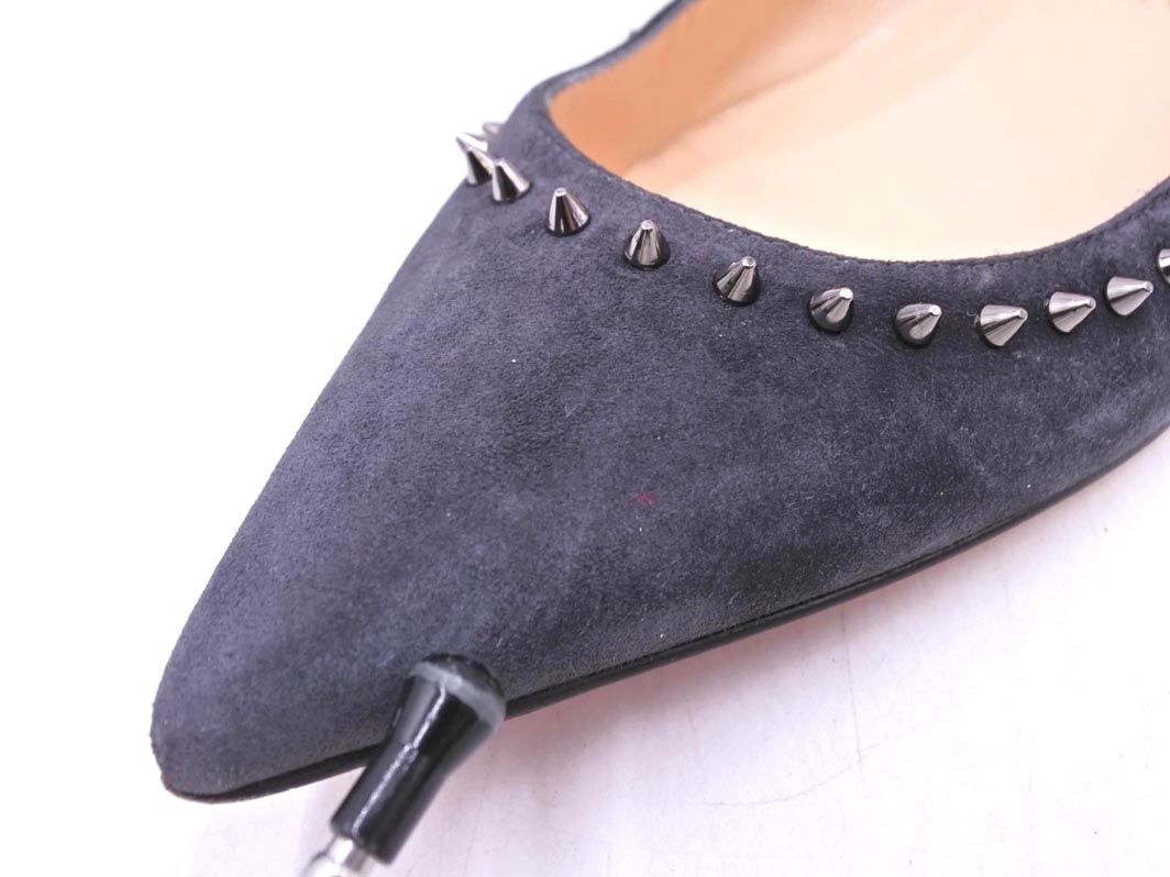 Christian Louboutin クリスチャンルブタン スウェード スタッズ