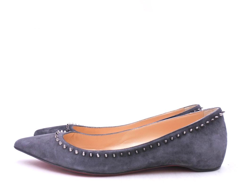 Christian Louboutin クリスチャンルブタン スウェード スタッズ