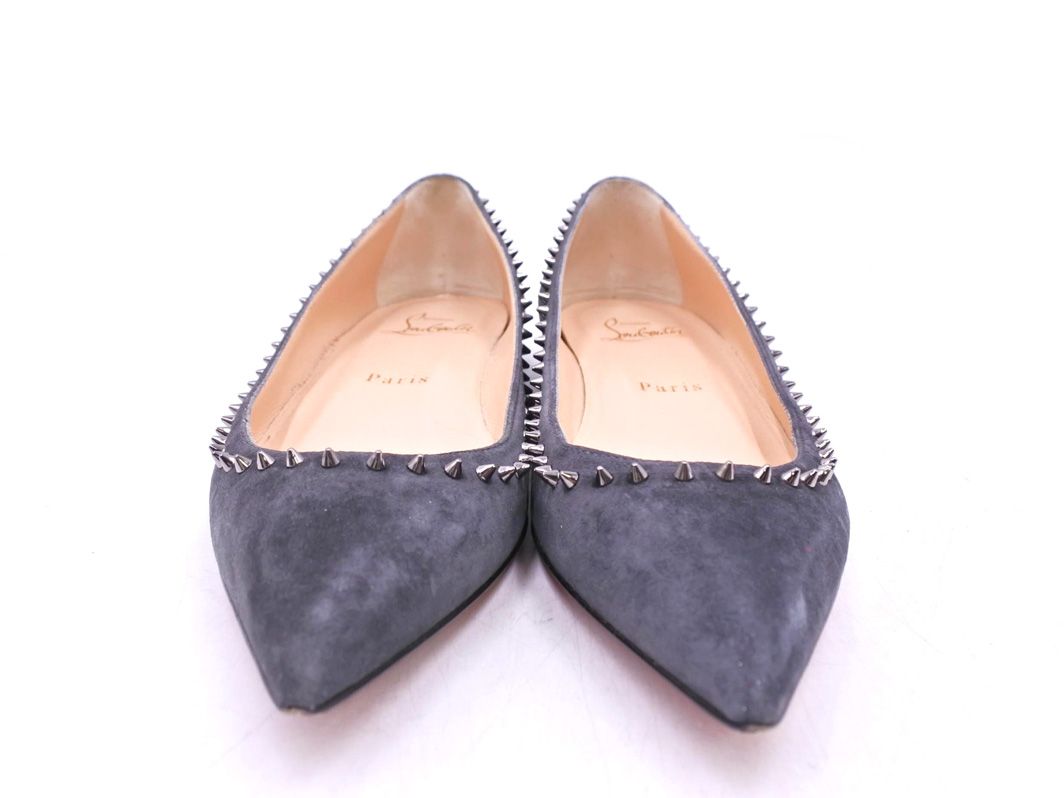 Christian Louboutin クリスチャンルブタン スウェード スタッズ