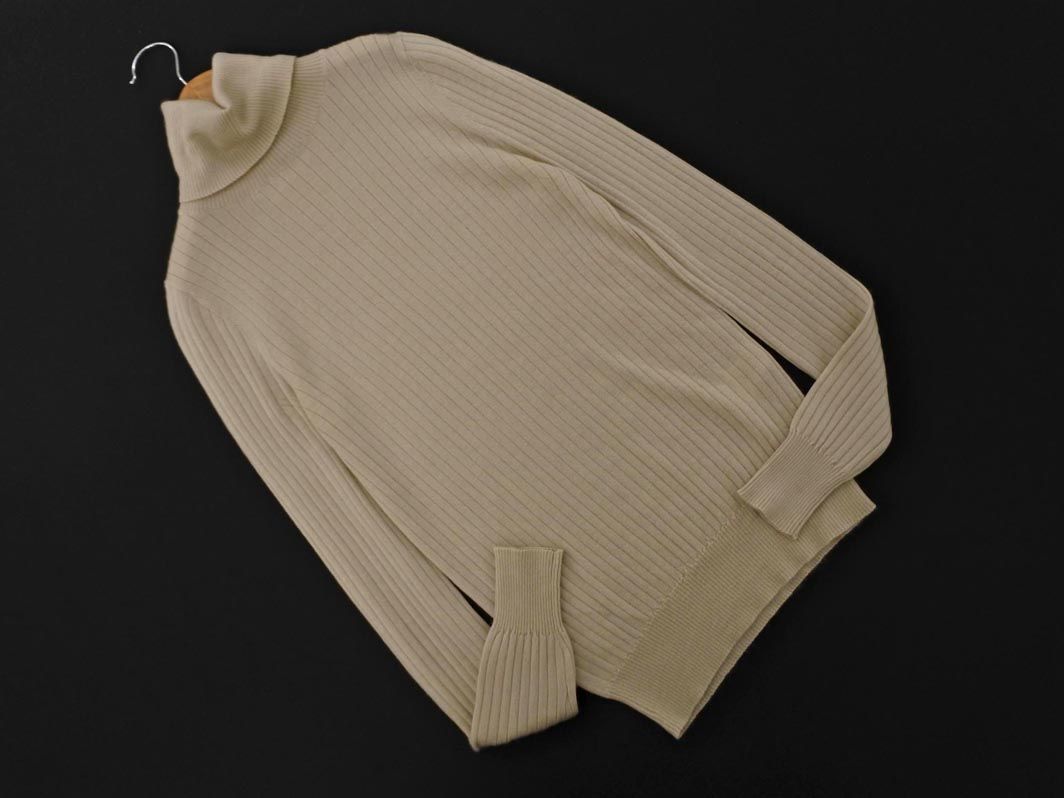 Drawer ドゥロワー カシミヤ混 タートルネック ニット セーター size1