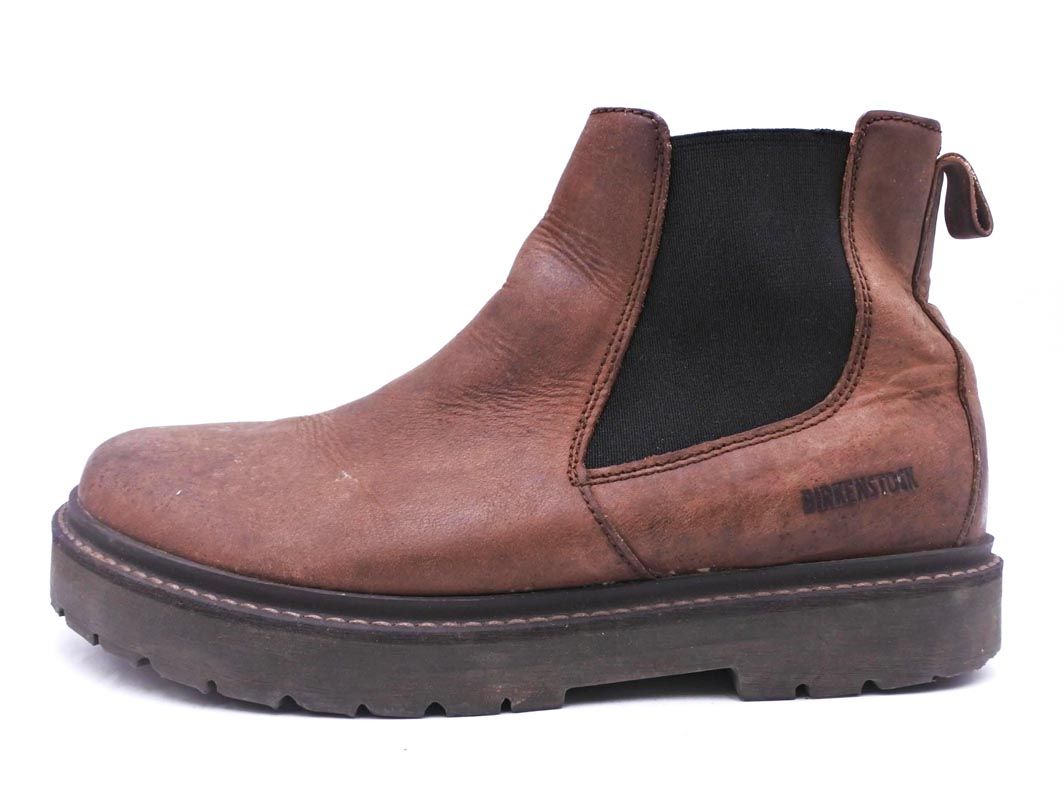 ビルケンシュトック STALON スタロン サイドゴア ブーツ size 37 E 24.0 cm 茶 レディース