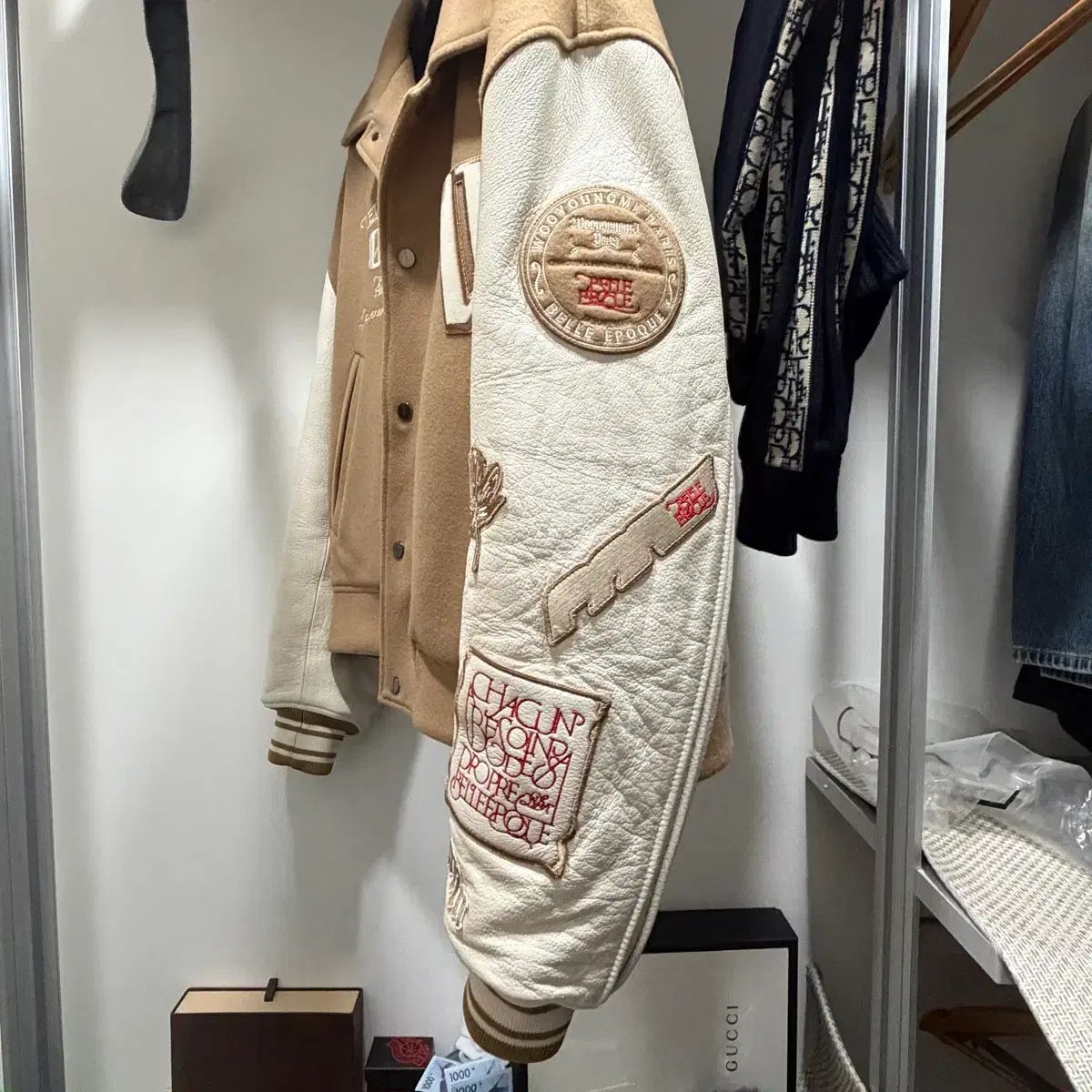 ほぼ新品/48size} WOOYOUNGMI ウーヨンミ スタジャン ジャケット