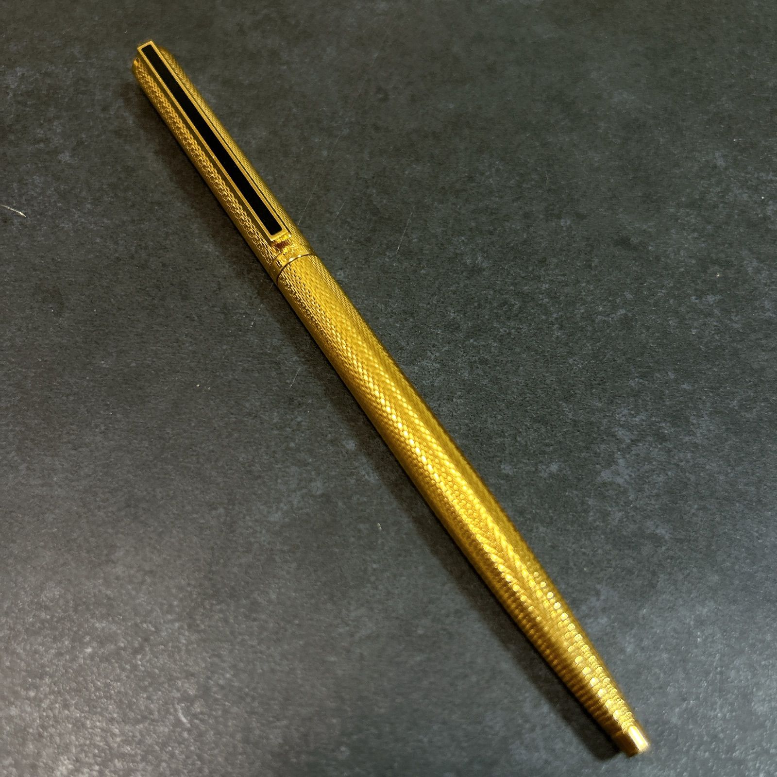 ヴィンテージ dunhill ダンヒル ボールペン ジェムライン バーレイ