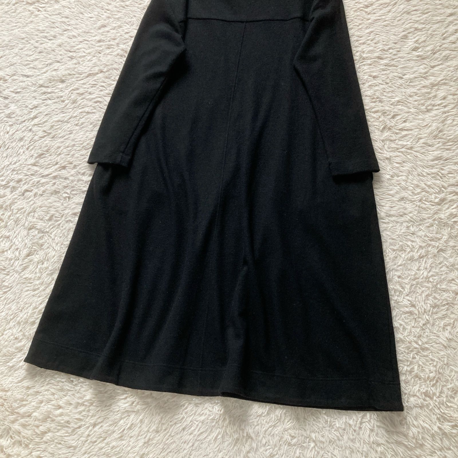 美品 Theory luxe セオリーリュクス 極上ウール100% Vネック ロング