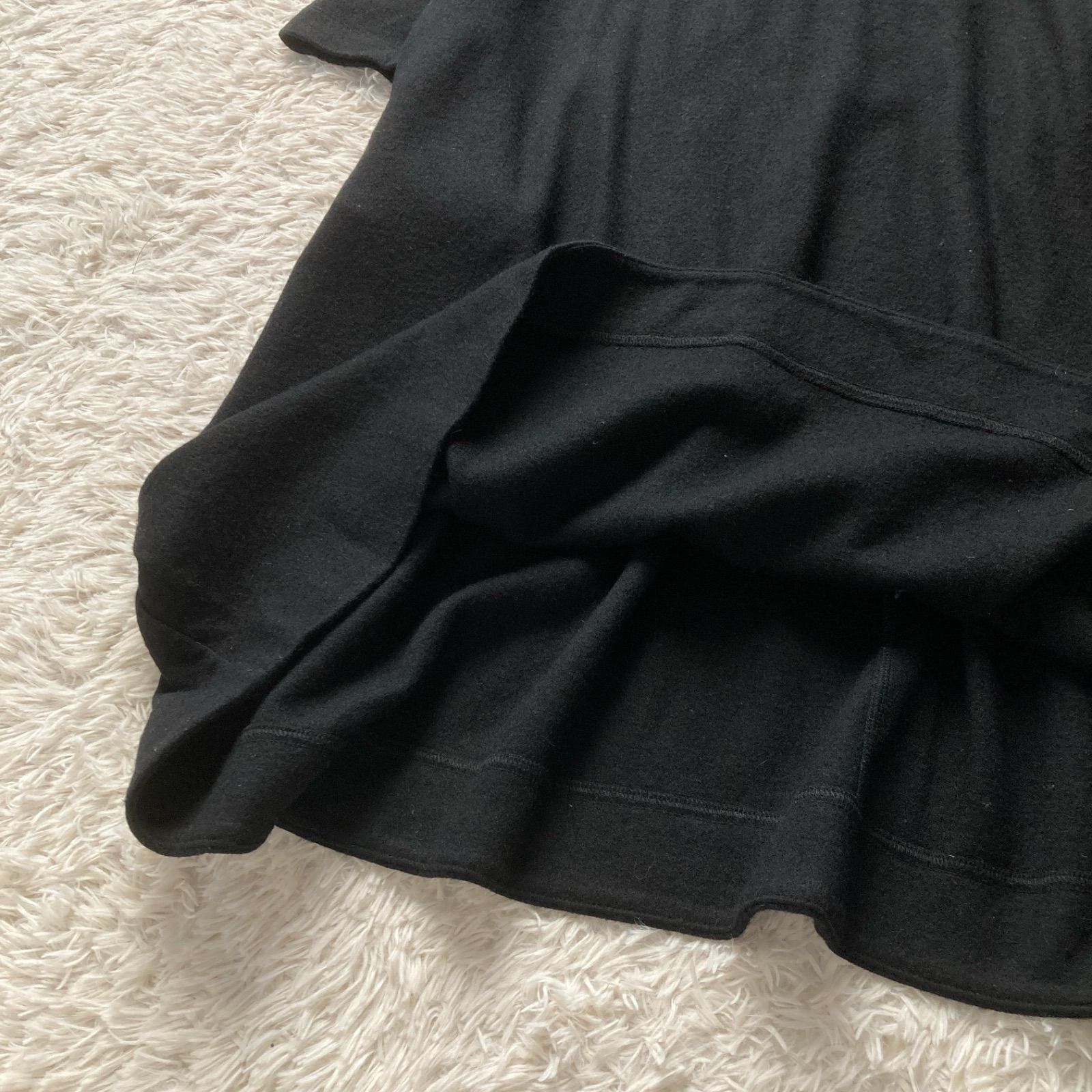 美品 Theory luxe セオリーリュクス 極上ウール100% Vネック ロング