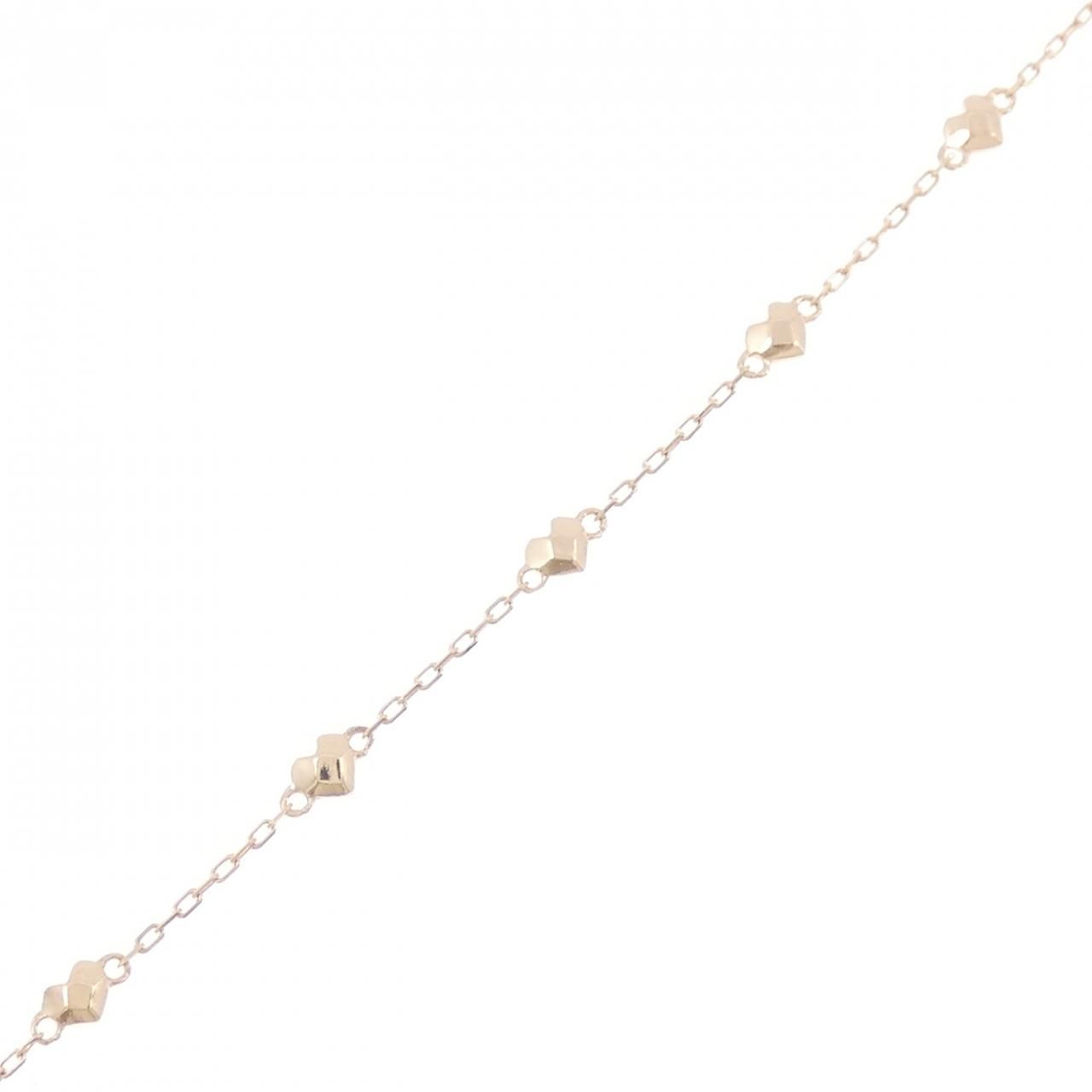 クミキョク K10PG ハート ブレスレット