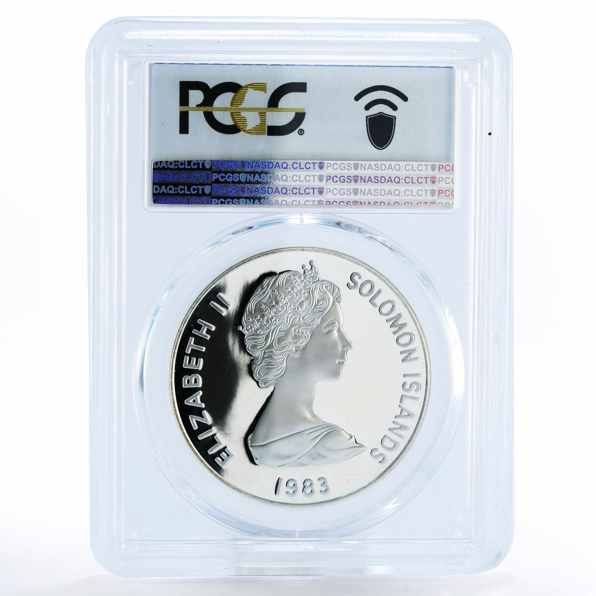 ソロモン諸島 5ドル 戴冠式記念銀貨 PR69 PCGS 1983年 - メルカリ