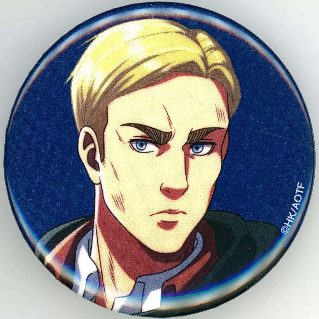 中古】バッジ・ピンズ エルヴィン・スミス(顔アップ) 「進撃の巨人