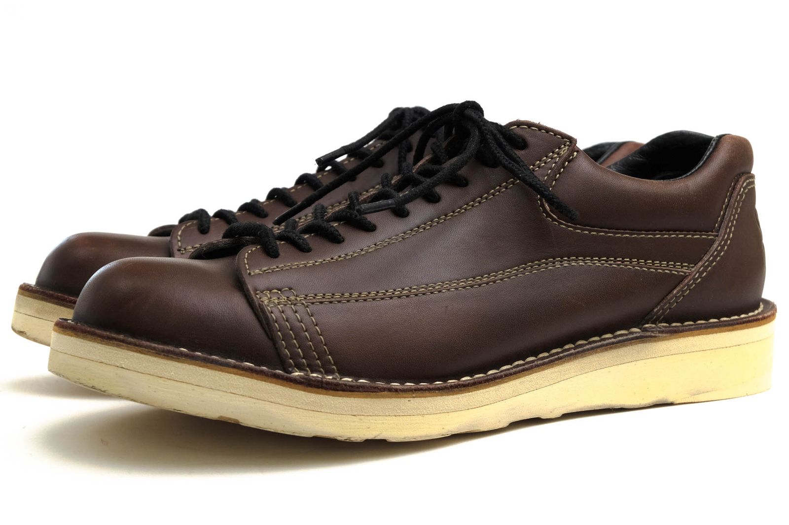 ダナー／Danner シューズ 靴 メンズ 男性 男性用 レザー 革 本革 ダークブラウン 茶 ブラウン D4002 HOOD RIVER フットリバー ワークシューズ Vibramソール ステッチダウン製法