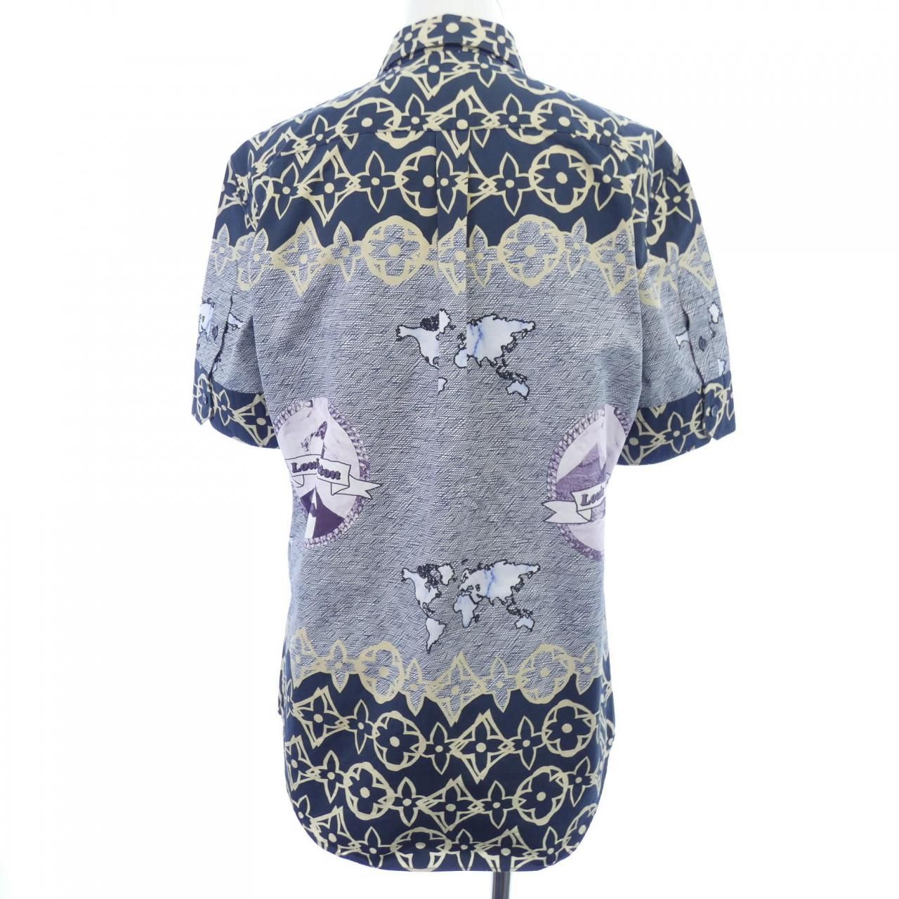 ルイヴィトン LOUIS VUITTON LVワックスショートスリーブシャツ S|Sシャツ