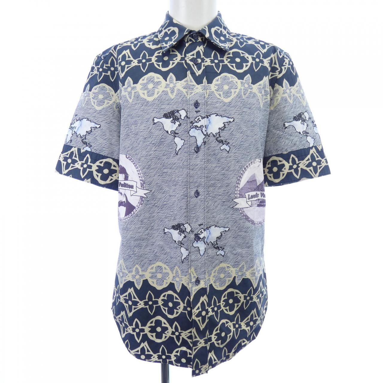 ルイヴィトン LOUIS VUITTON LVワックスショートスリーブシャツ S Sシャツ