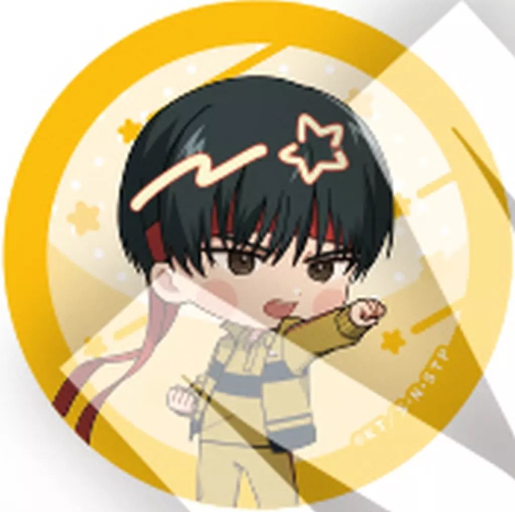 中古】バッジ・ビンズ 真田弦一郎 「新テニスの王子様 フレフレンズ缶