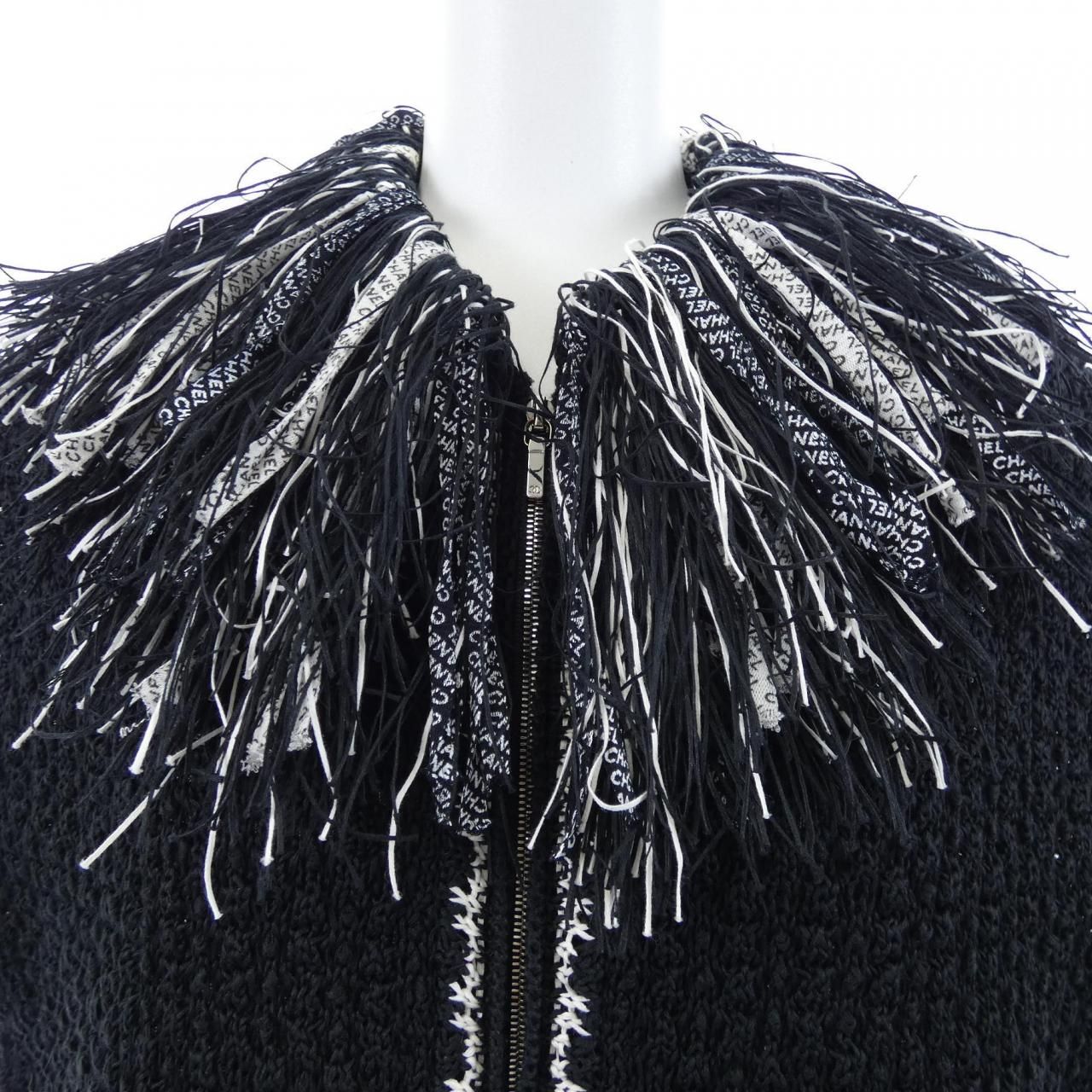 シャネル CHANEL ロングベスト ニットベスト ベスト ジレ ビスチェ トップス