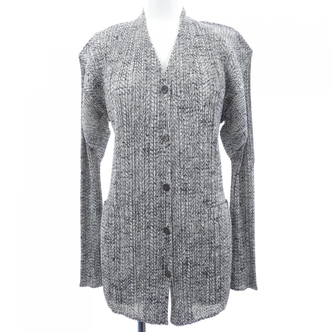 プリーツプリーズ PLEATS PLEASE PP 12 JD 454 カーディガン