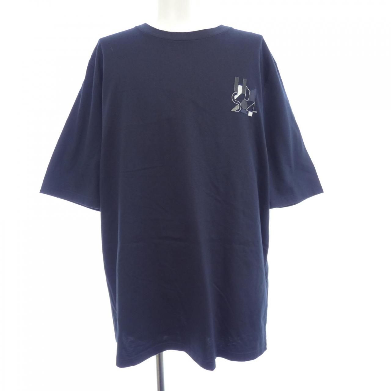エルメス HERMES ミニレザーパッチ ジュ ダドレス JEU D ADRESS Tシャツ