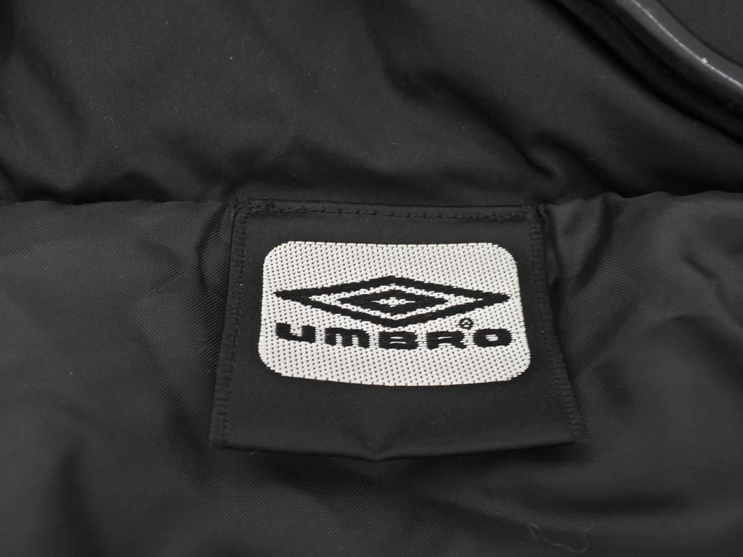 美品 アンブロ 極暖ベンチコート ロングダウンコート フード取外し