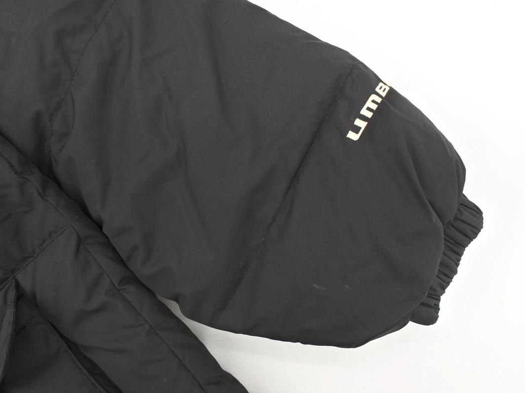 美品 アンブロ 極暖ベンチコート ロングダウンコート フード取外し