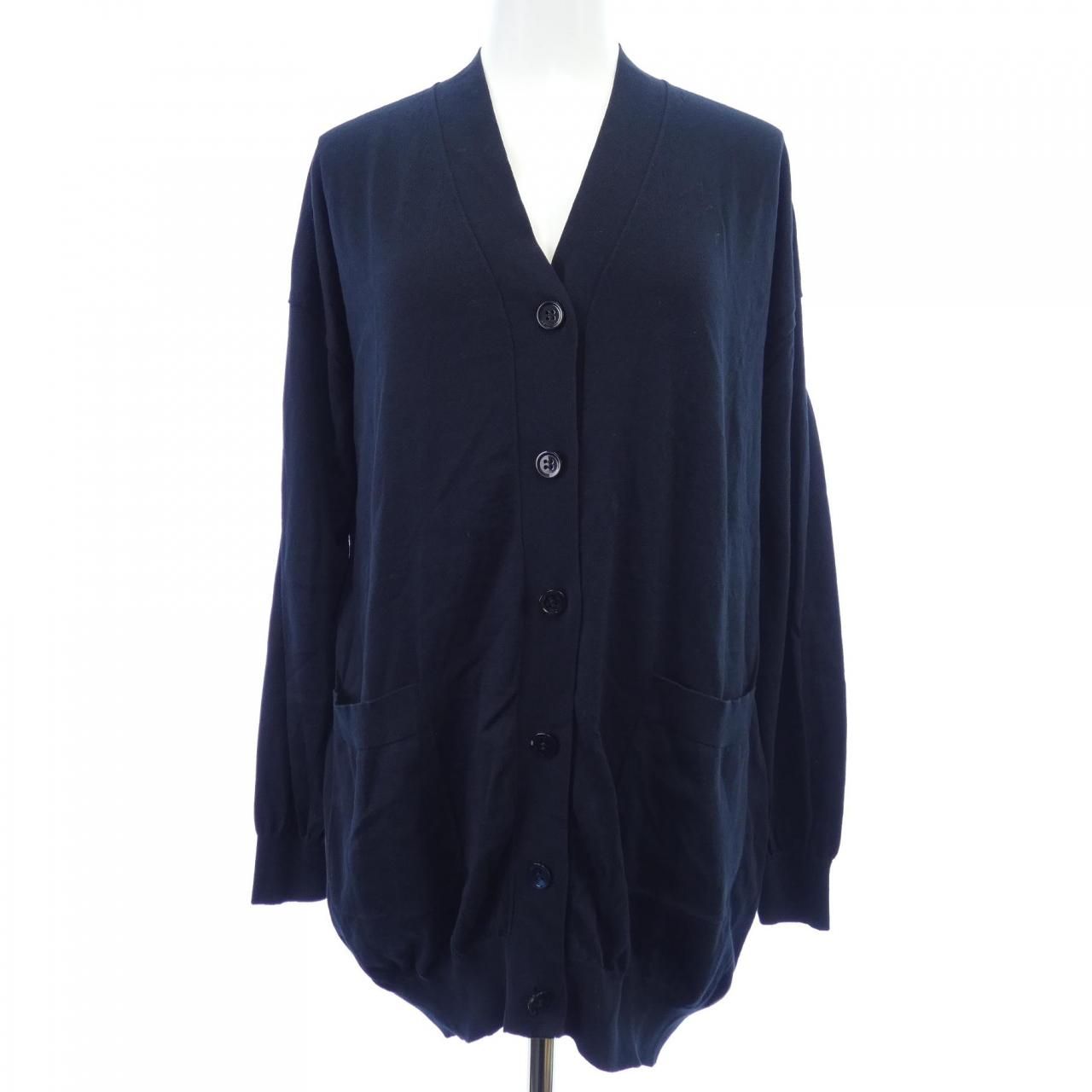 【美品】Drawer　ドゥロワー　Drawer BLKxWHT カーディガン ドゥロワー DRAWER 6515-106-0442 カーディガン - メルカリ