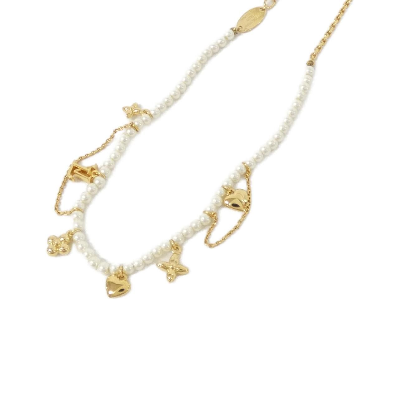 ルイヴィトン ブルーミング パール M 02388 ネックレス