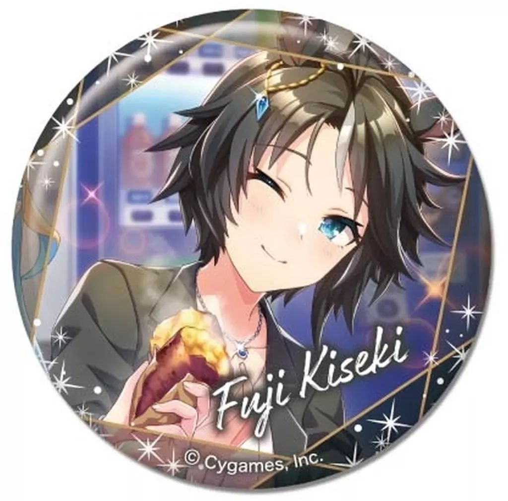 中古】バッジ・ビンズ フジキセキ 「CANバッジ ウマ娘 プリティー