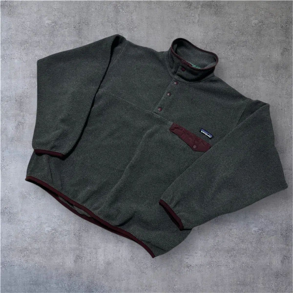 パタゴニア Synchilla シンチラ ニッケル バーガンディ S