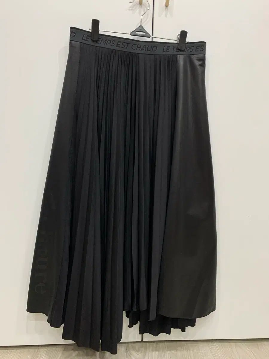 ハンサム TIME タイム レタリング プリーツスカート 66