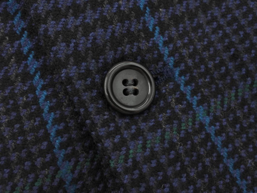 YVES SAINT LAURENT イヴサンローラン ウール100% 千鳥 チェック