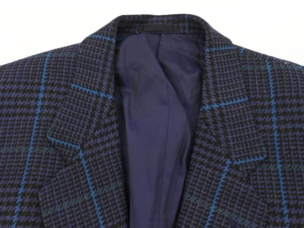 YVES SAINT LAURENT イヴサンローラン ウール100% 千鳥 チェック