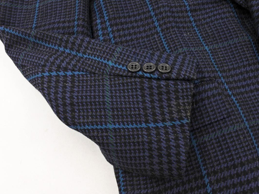 YVES SAINT LAURENT イヴサンローラン ウール100% 千鳥 チェック