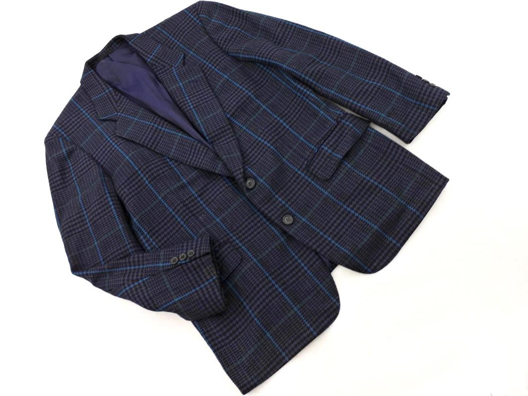 YVES SAINT LAURENT イヴサンローラン ウール100% 千鳥 チェック