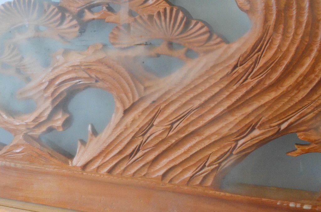 アンティーク建具 両面ガラス